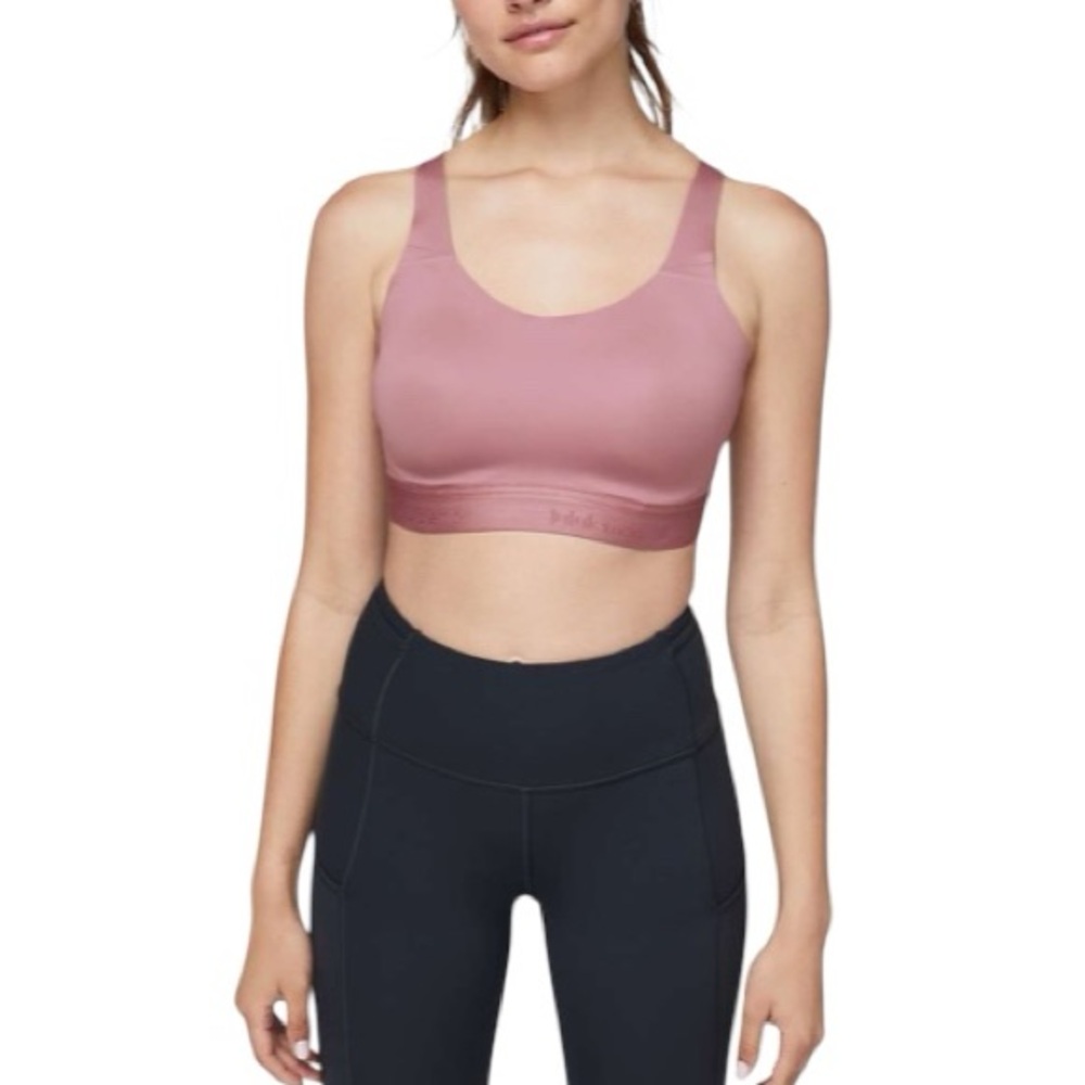 Lululemon Fine Form Sports Bra in Vintage Mauve 34D